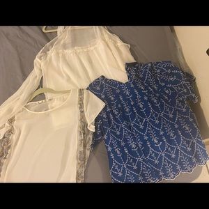 Zara Bundle 3 blouses